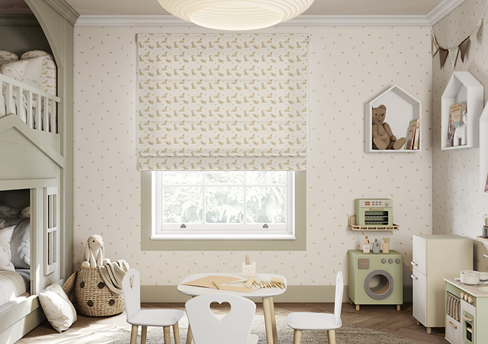 Dasching About, Fetch Biscuit - Twist&Fit Roman Blind - Image 3